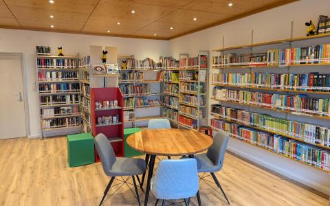 Blick in die Bücherei
